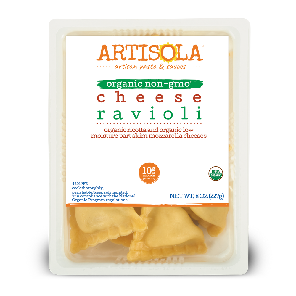 Organic Cheese Ravioli